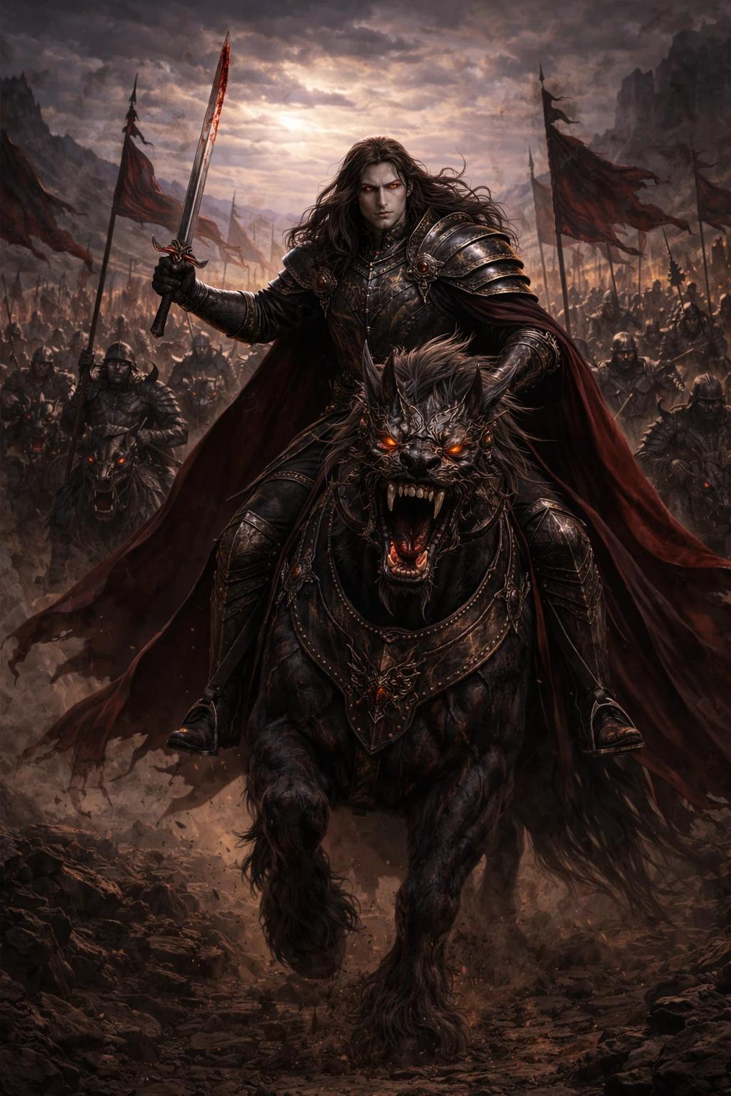 Caltherion Duskhal Knight of the Last Sun Paladin of Twilight Kingdoms Fronte thumbnail