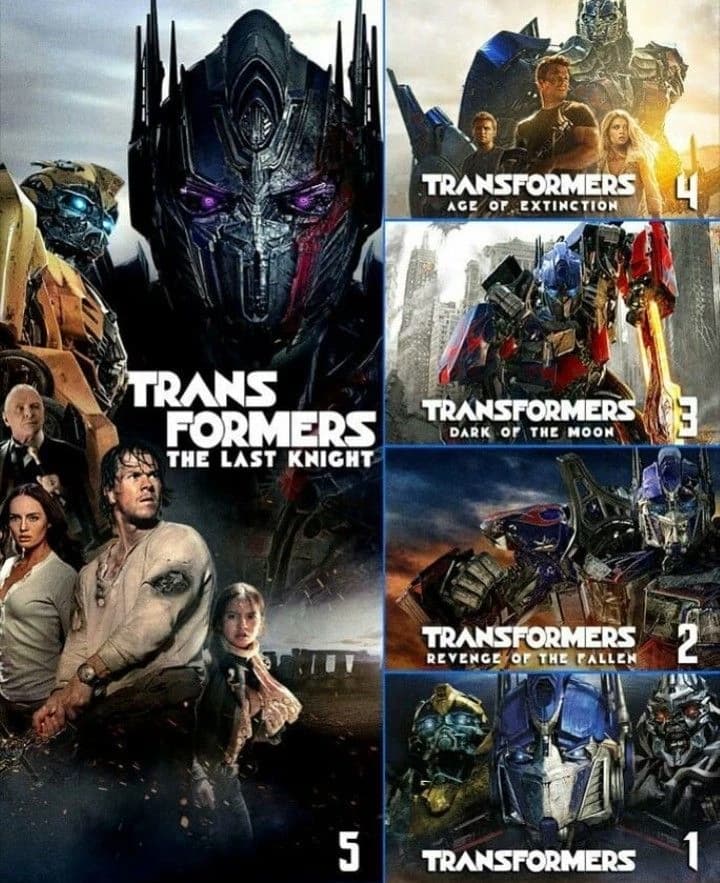Transformers 1-5 (Bayverse) thumbnail