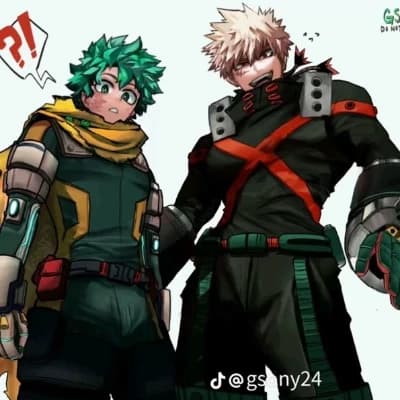 Bakugo e Midorya thumbnail
