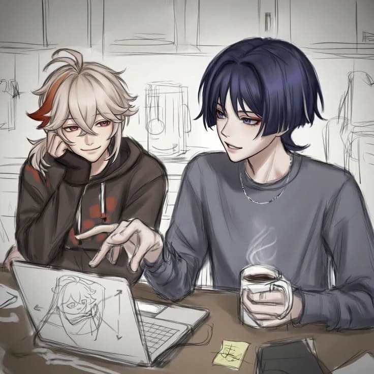 Wanderer / ScaraKazu / Au / roommates thumbnail