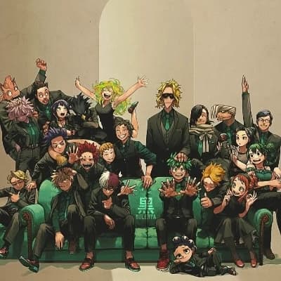 My hero academy thumbnail