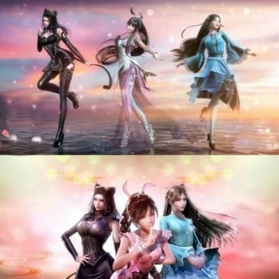 The Soul Land Maidens: Zhu Zhuqing, Xiao Wu, and Ning Rongrong thumbnail