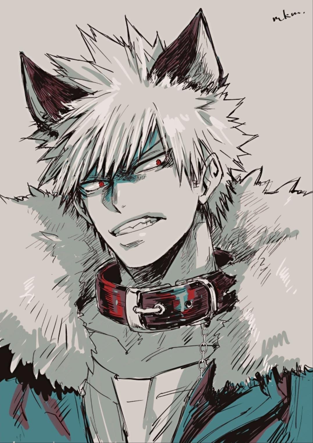 Alpha Leader Katsuki Bakugo [HYBRID SPECIES AU: Emberfree Forest] thumbnail