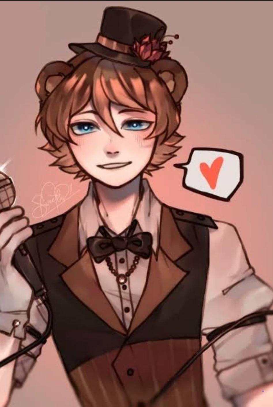 ☆🐻Freddy fazbear ( anime au)🐻☆ thumbnail