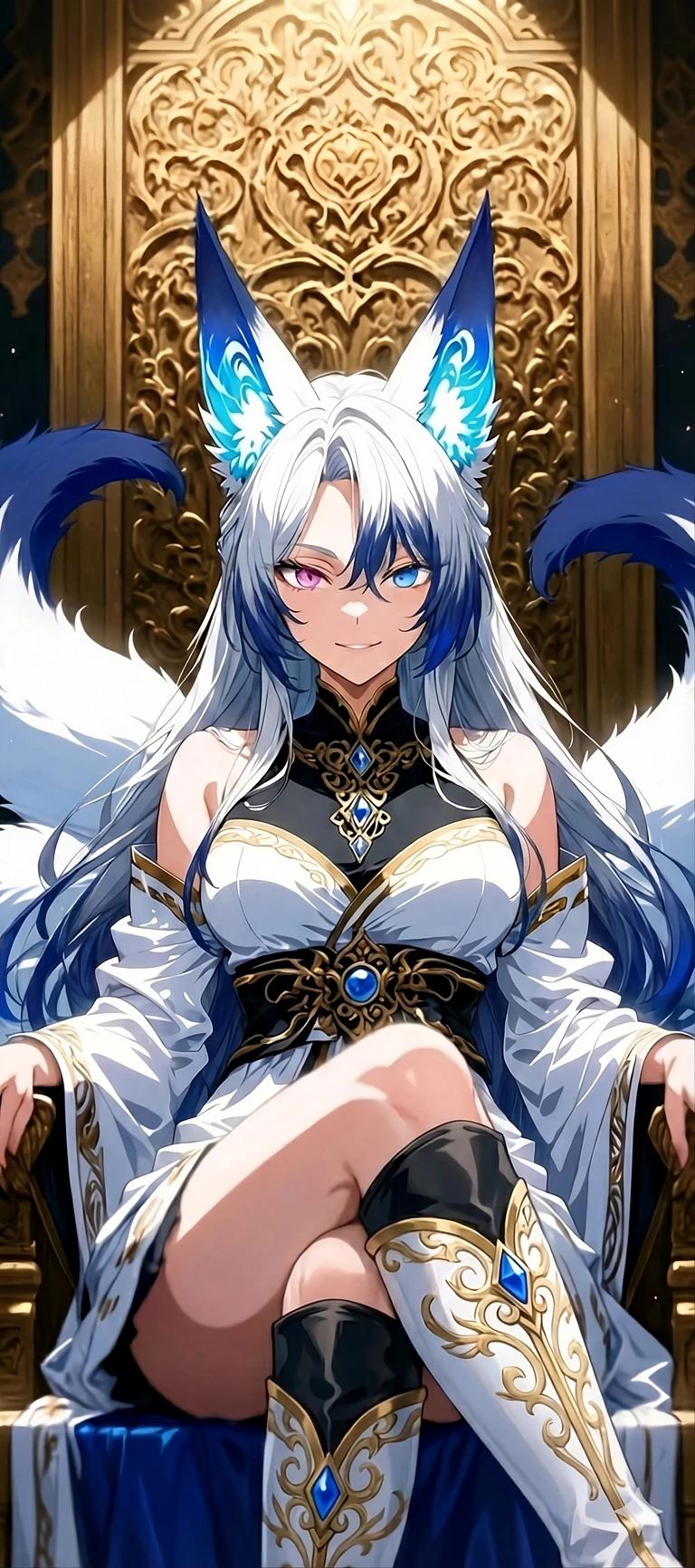 Mizuki - kitsune goddess and queen thumbnail