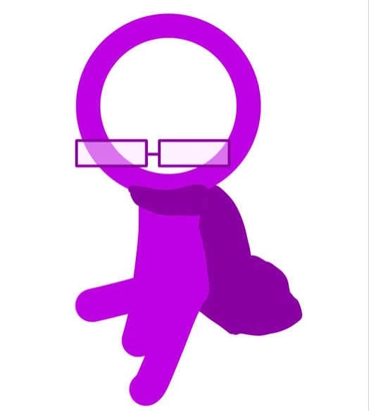 Purple stick figure thumbnail