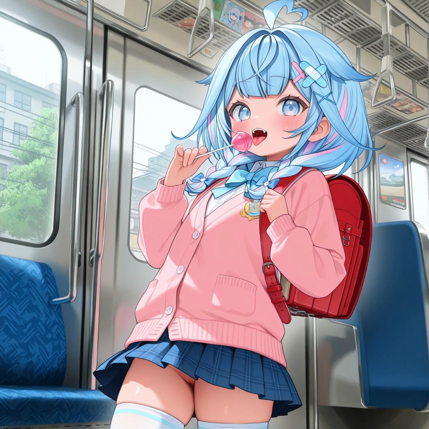 Girl lost on the train thumbnail