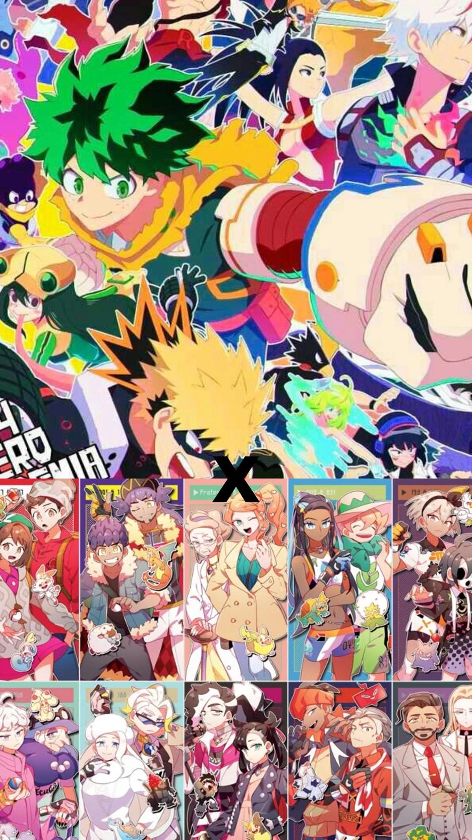 🟠💚🟧✳️My Hero academia x Pokémon Sword and Shield🗡️🛡️♥️💙 thumbnail