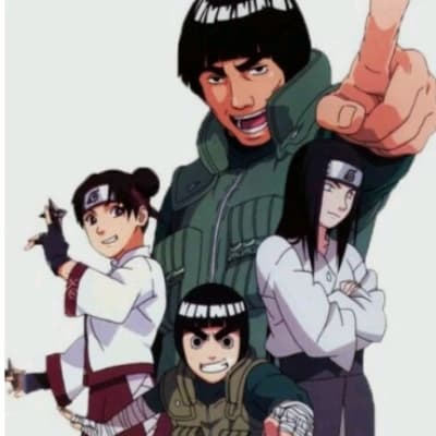 Team Guy (Neji Hyuga, Rock Lee, Tenten, Might Guy) thumbnail
