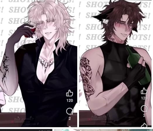 Nathan(is the black hair) & rio(is the white hair) thumbnail