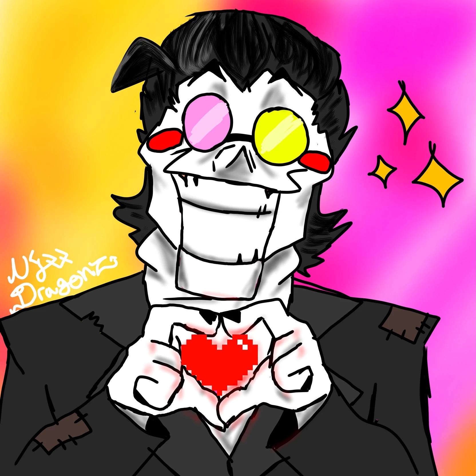 Spamton G Spamton  (art by me, NyxxDragonz) thumbnail