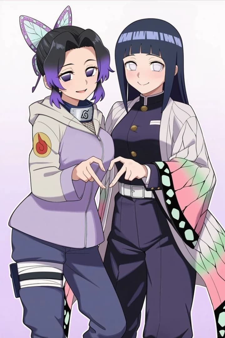 Shinobu kocho and hinata hiyuga hiyuga  thumbnail