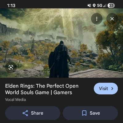 Elden ring but peaceful thumbnail