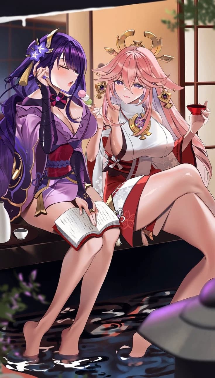 Raiden Shogun & Yae Miko thumbnail