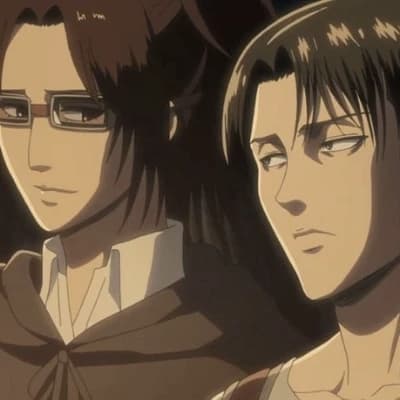 Hanlev (Hange Zoë and Levi Ackerman) thumbnail