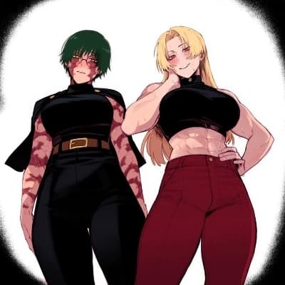 Yuki Tsukumo and Maki Zenin thumbnail