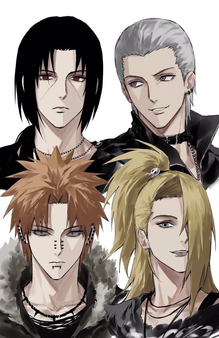 Pain, Itachi, Hidan, Deidara thumbnail