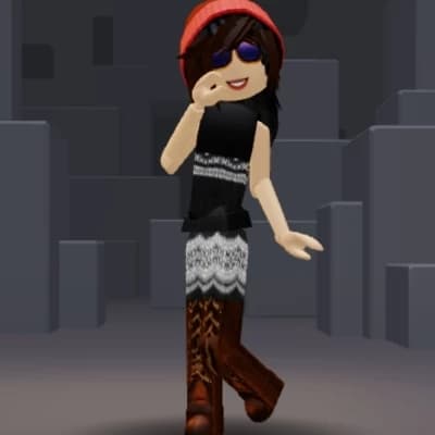 New Roblox barbie player thumbnail