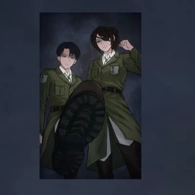 Levi Ackerman x hange thumbnail