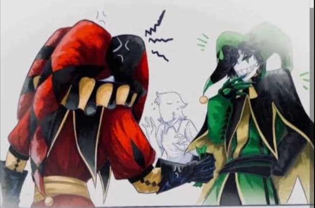 Harlequin y pierrot thumbnail