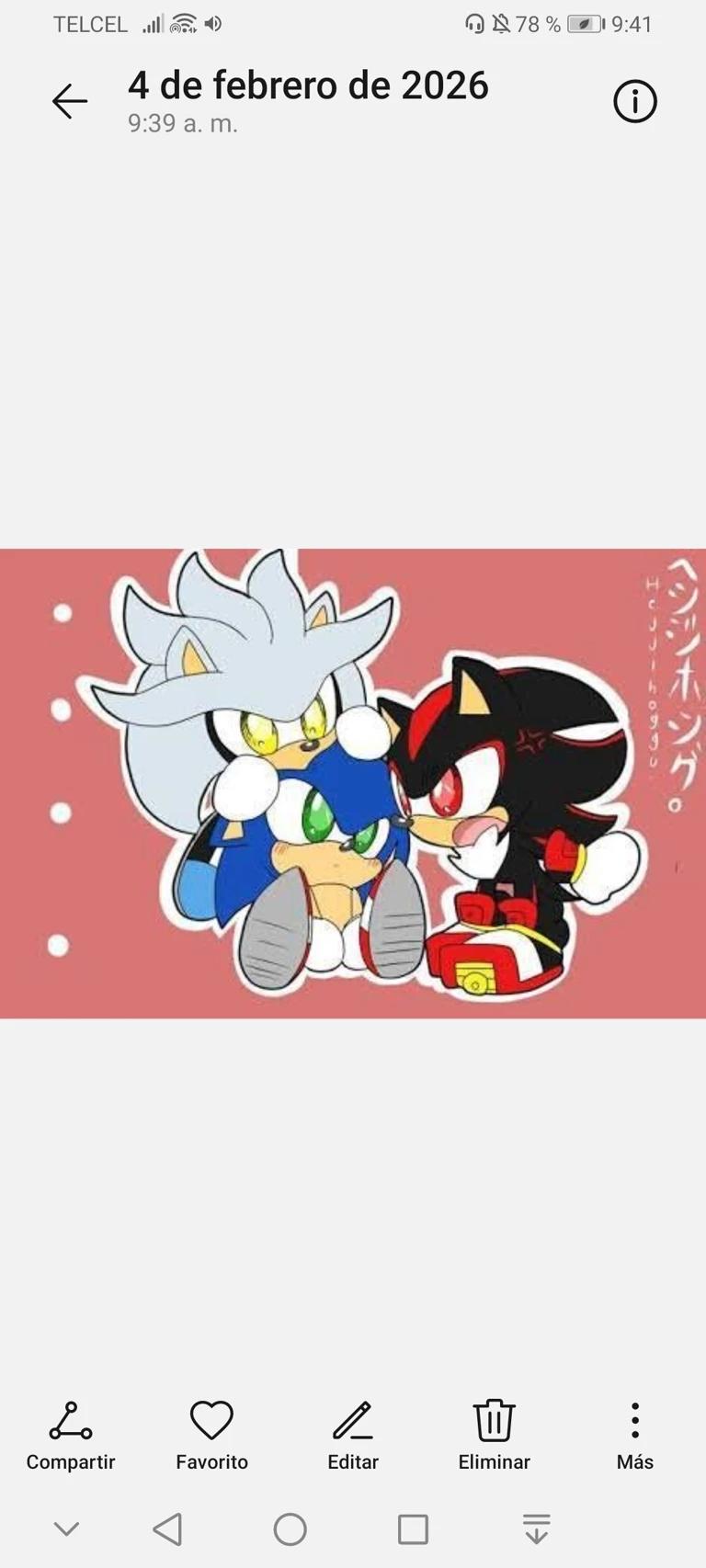 Sonic, shadow y silver thumbnail