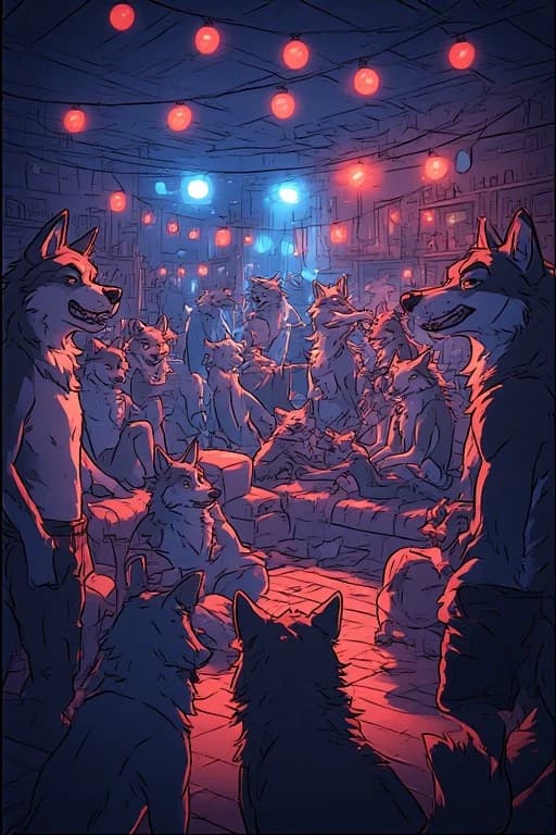 Hot wolf party  thumbnail