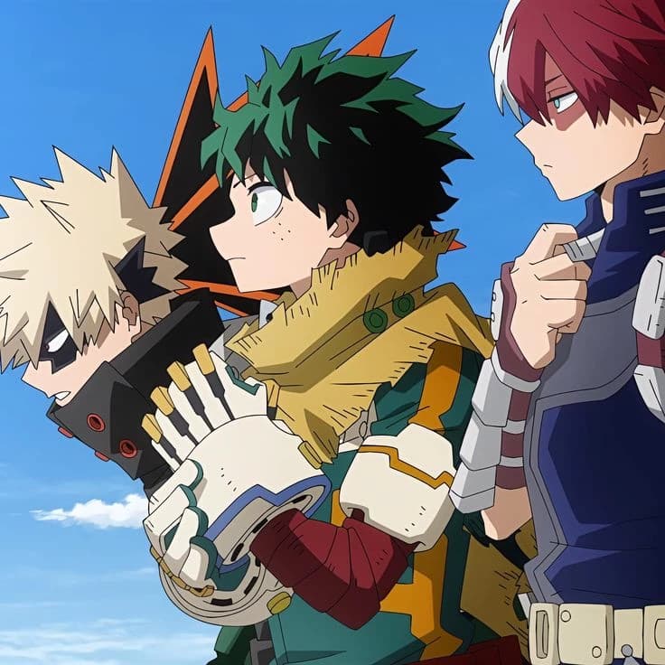 Bakugo, Todoroki y Izuku thumbnail