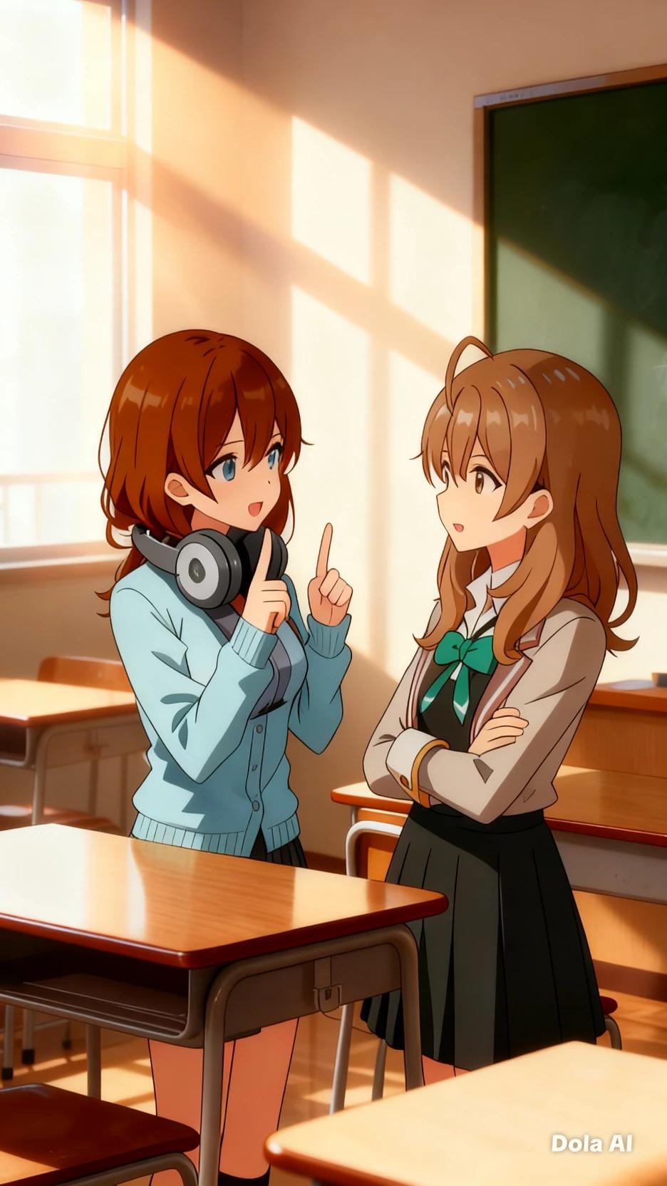 Masha Mikhailovna and Miku Nakano, your classmates, both love you. thumbnail