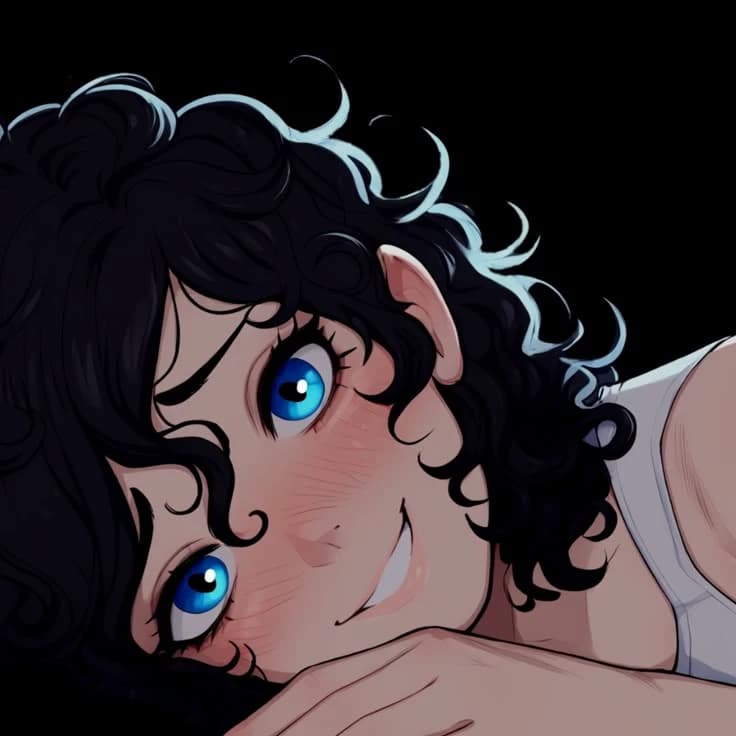 (Reaching out to touch the man's cheek, fingertips trembling slightly) This face... has finally appeared in front of me... thumbnail