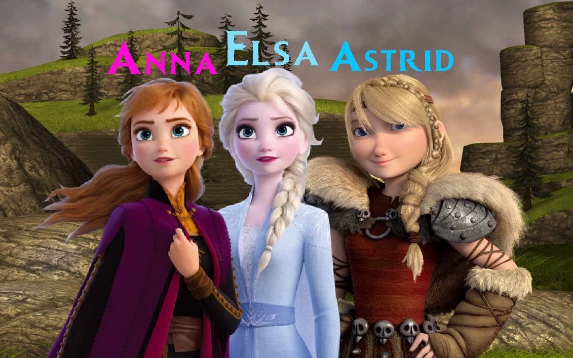 Anna and Elsa are sisters and cousin Astrid thumbnail