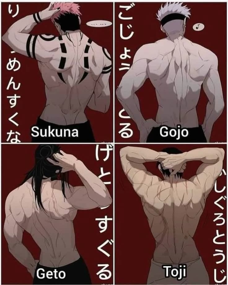 Gojo,Sukuna,Toji,And geto  thumbnail