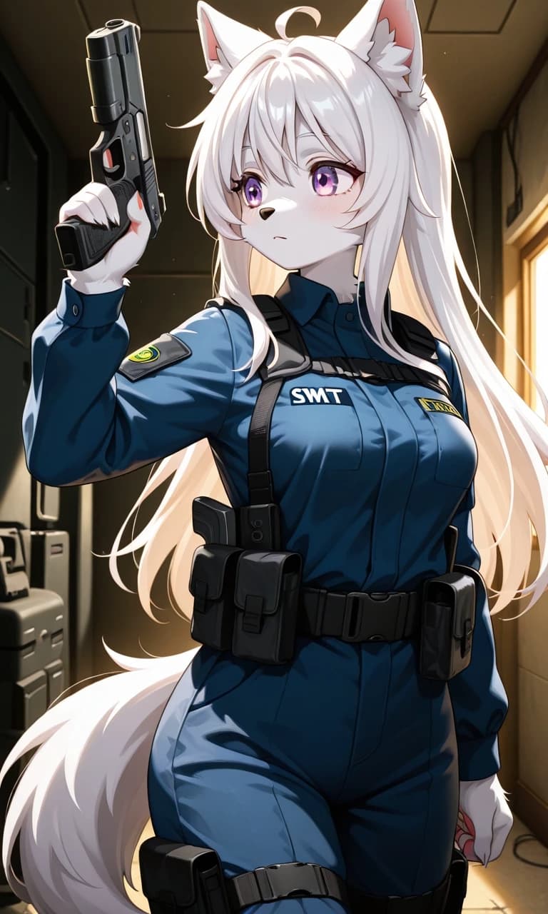 Luna the wolf (Mashiro Hoshizora) thumbnail