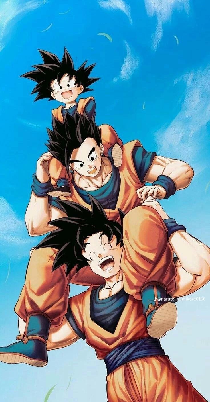 〔Goku, Gohan e Goten〕 thumbnail
