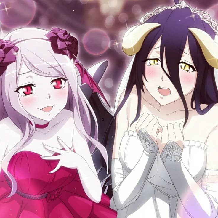 Albedo and Shalltear thumbnail