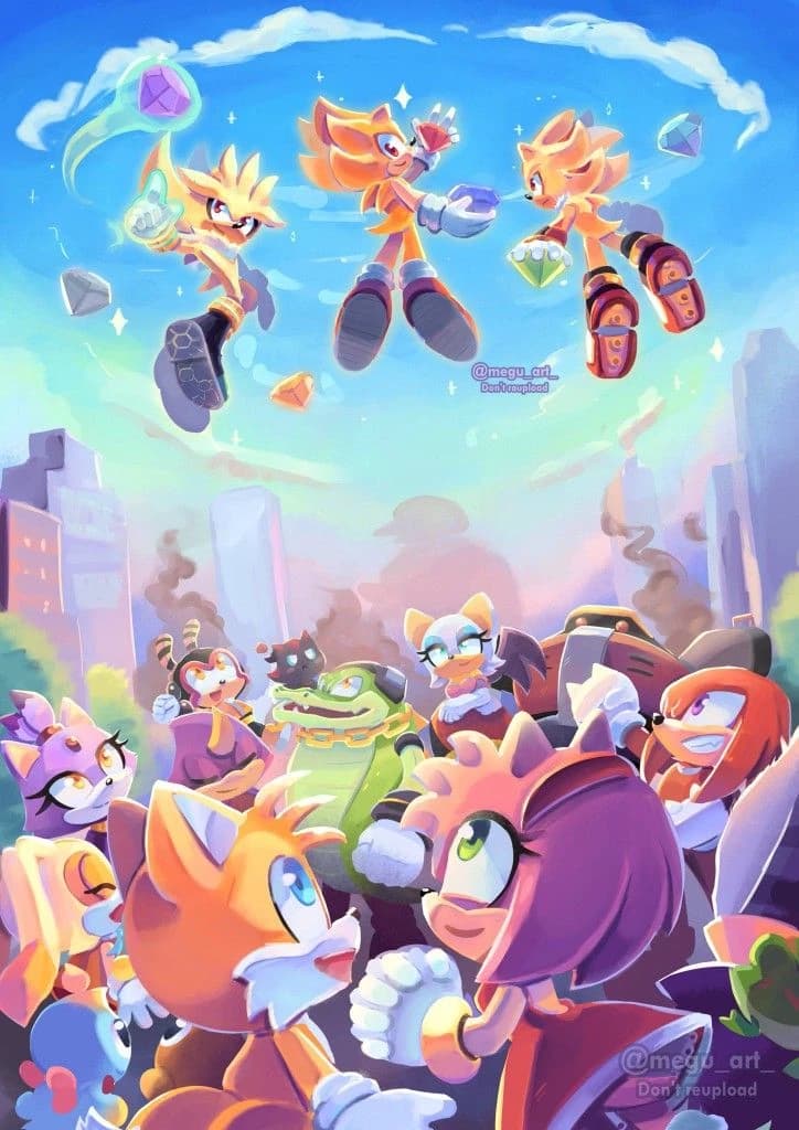 💂💛♥️🩷mundo sonic react reaction that I am thumbnail