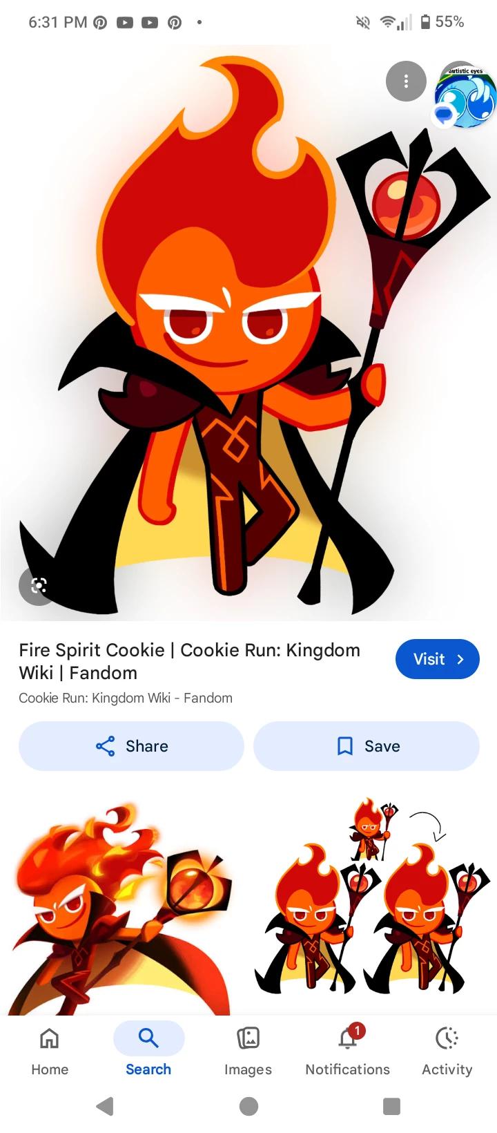 Fire spirit thumbnail
