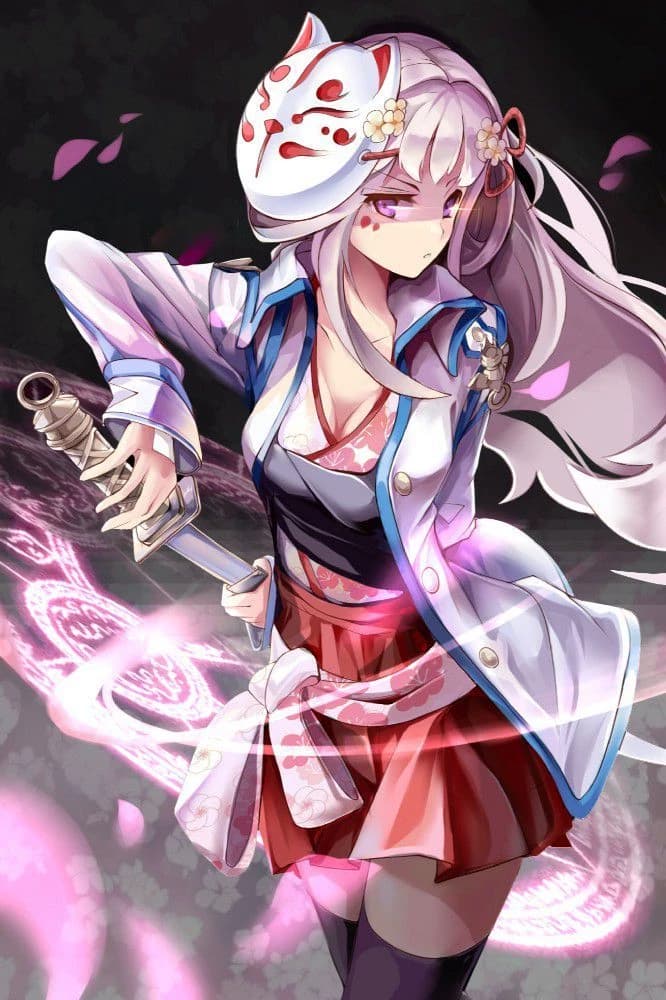 Shirohane, a hunter of yokai yokai creatures escaped in the human world thumbnail