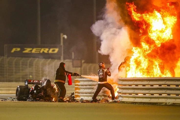 Formula 1 accident thumbnail