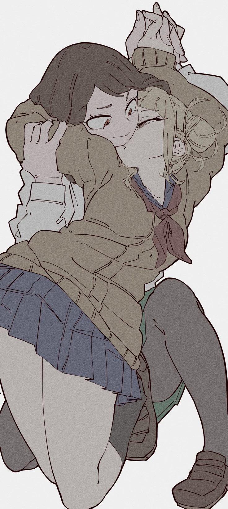 Uraraka and Toga thumbnail
