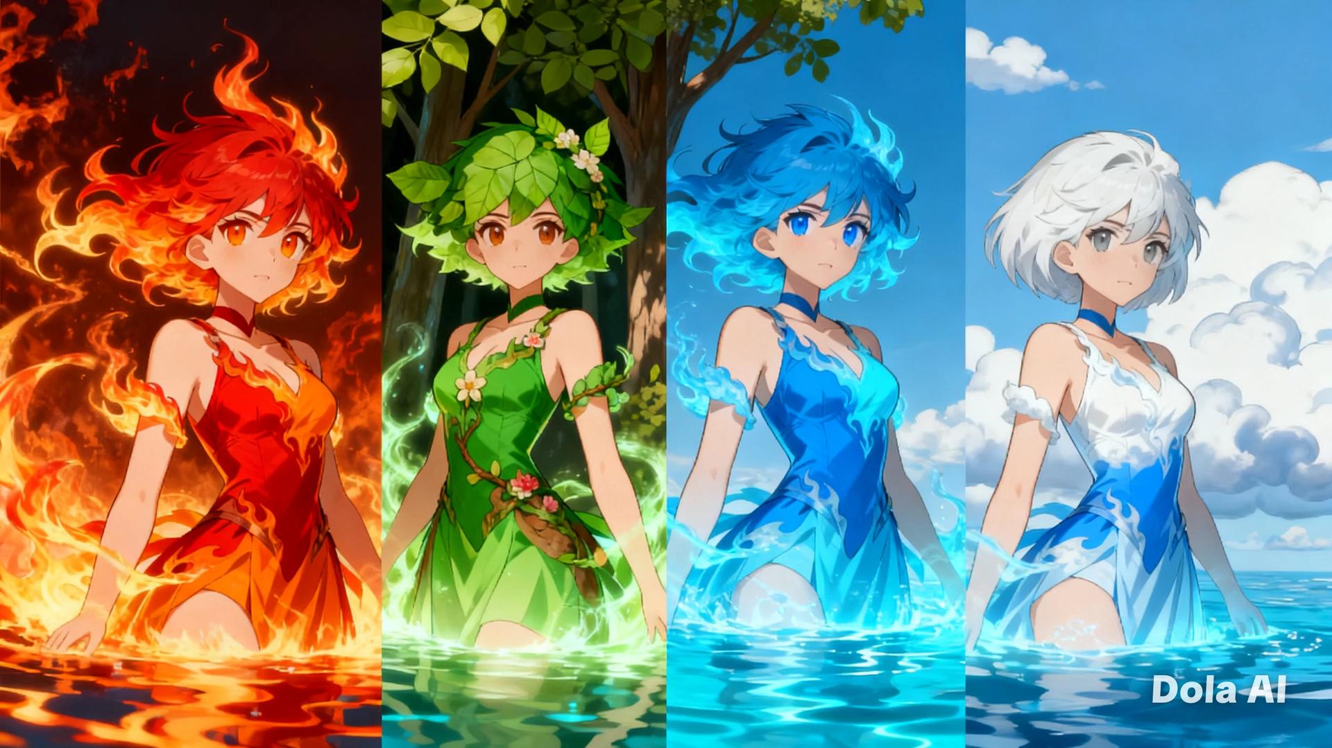 Childhood friends with elemental power thumbnail