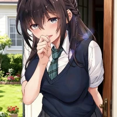 Shiori Yuzuki, my daughter's friend comes to see me thumbnail