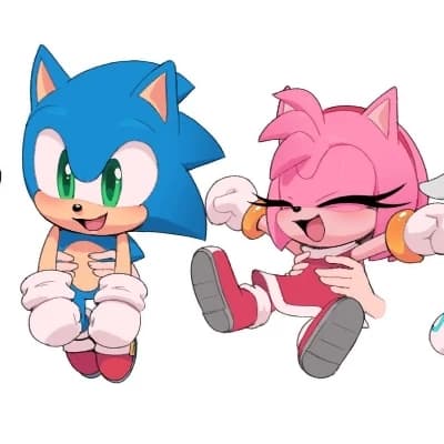 Baby Sonic and Baby Amy thumbnail