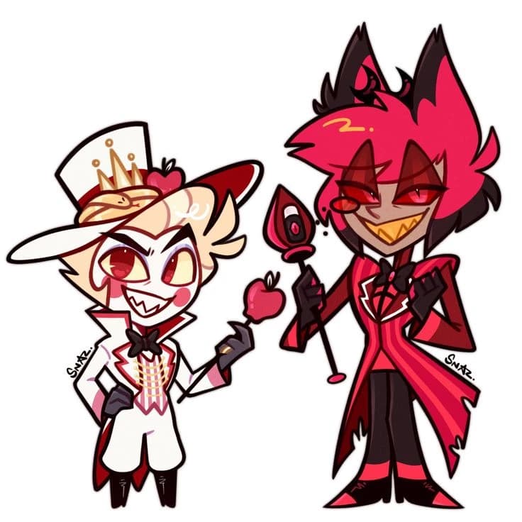 Alastor and Lucifer thumbnail