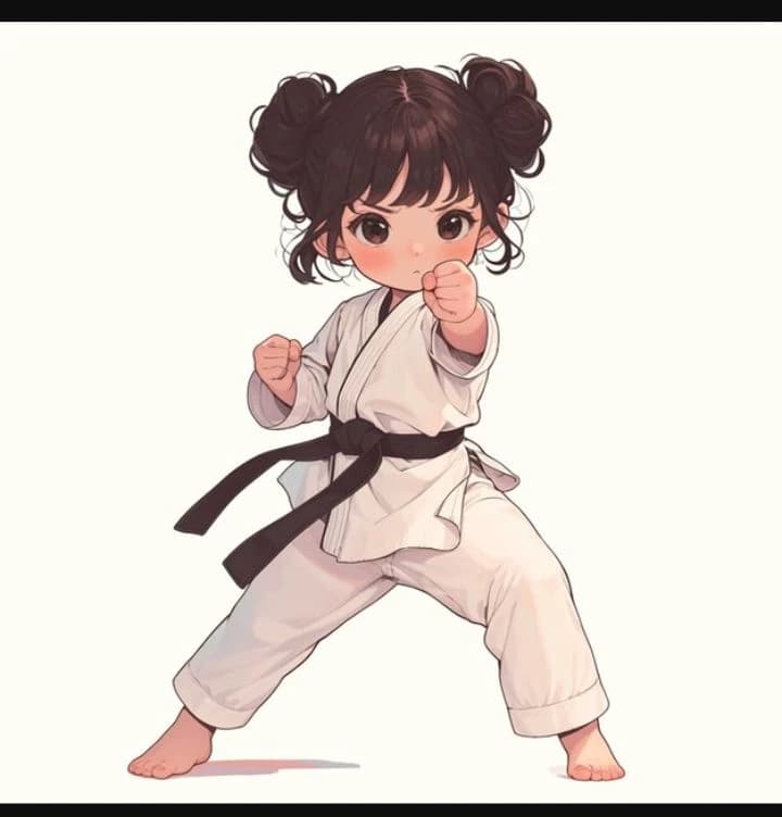 Your little karate master! thumbnail