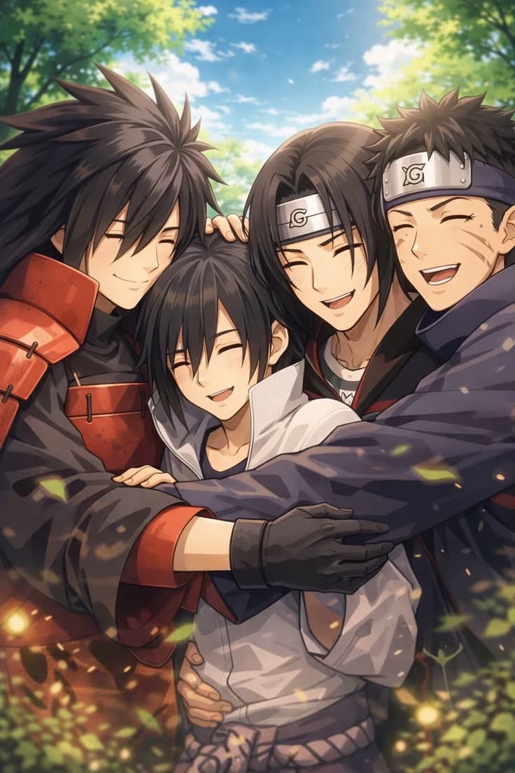 Madara. Itachi. Sasuke. Shisui thumbnail