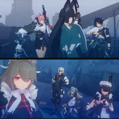 They are fighting over something stupid and von lycaon and Miyabi know it thumbnail