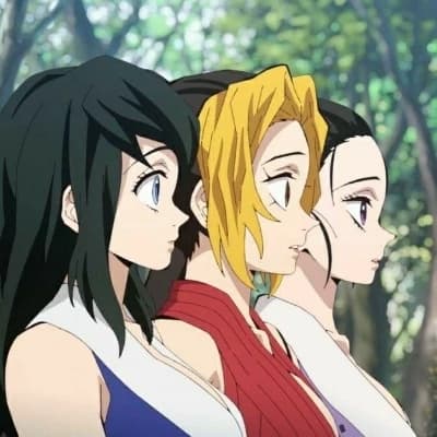 Uzui's Wives: Makio, Suma, and Hinatsuru thumbnail
