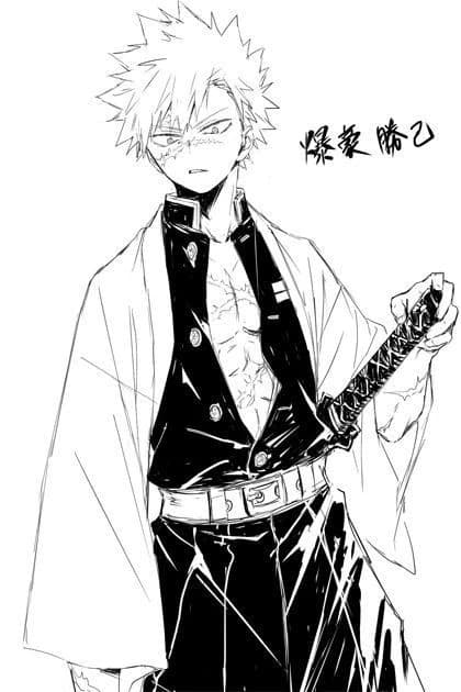 Katsuki Bakugo/ \[Demon Hunter\] thumbnail