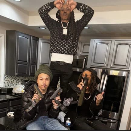 Q50,bloodhound lil Jeff,and king von thumbnail
