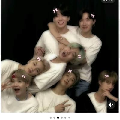 seok-jin taehyung Jungkook jimin najoom yoongi hoseok thumbnail